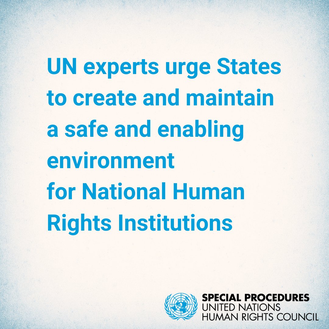 UN Special Procedures tweet media