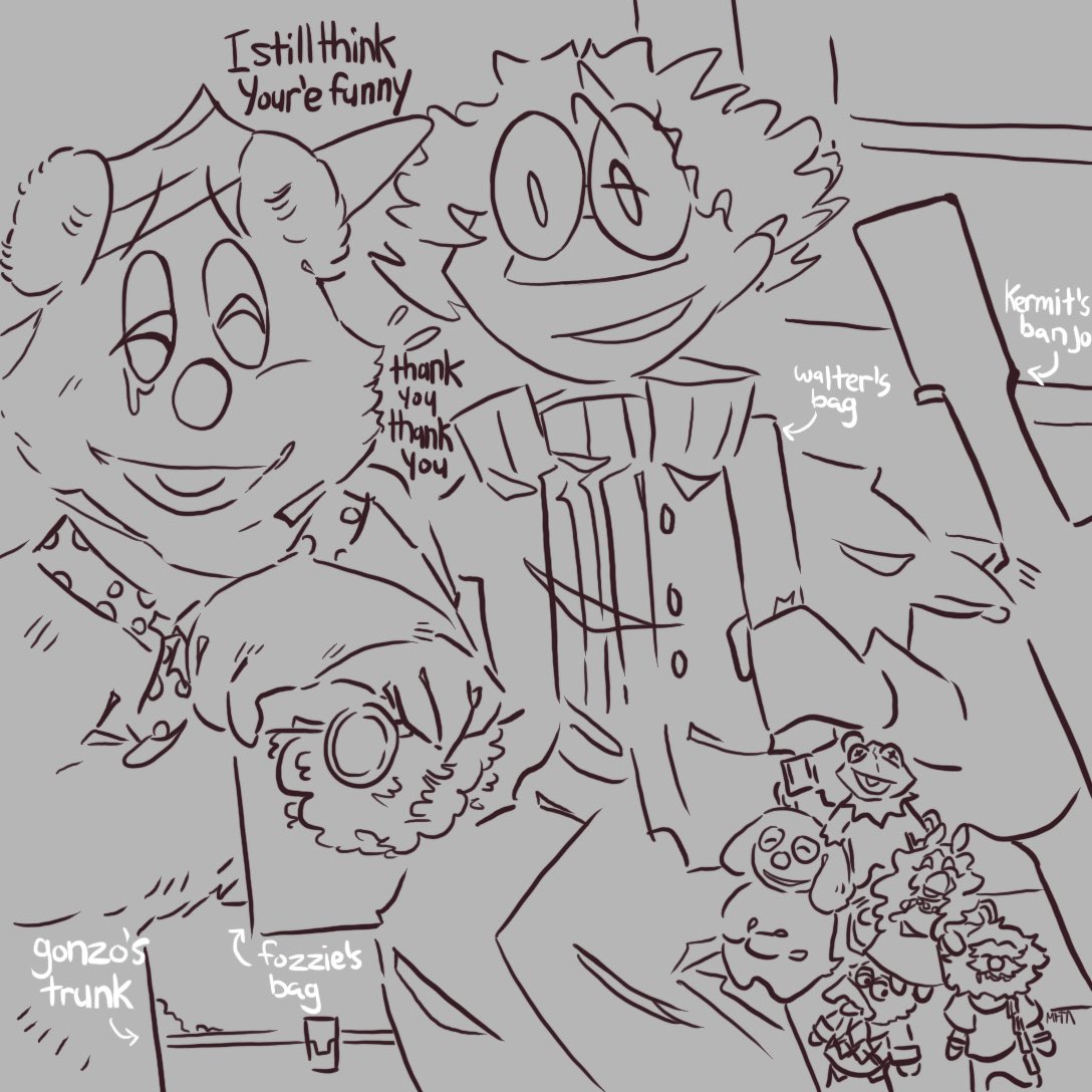 metalichotchoco's tweet image. Some nights are harder than others 
#themuppets scooter #fozziebear #muppets #themuppetshow