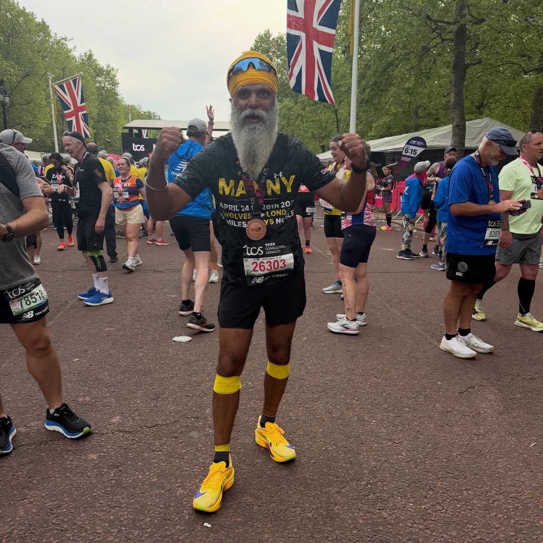 JustGiving tweet media