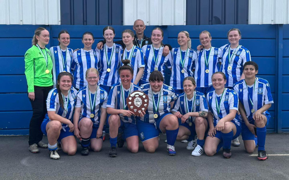 ShefWedLadies's tweet image. A huge well done to our development team on their thrilling 4-3 comeback victory to win the Open Age Shield, overturning a three-goal deficit yesterday! 🦉 

#SWLFC | #OneTeam