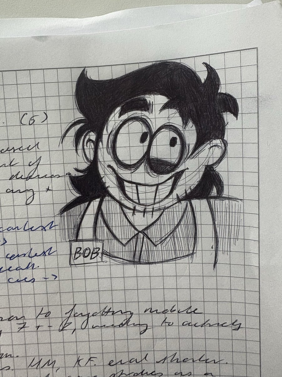 telaspride's tweet photo. Son I’m doing everything but schoolwork he’s a work in my head #bobvelseb #spookymonth https://t.co/94zSqEKmvE