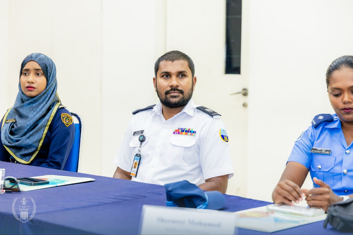 CustomsMv's tweet photo. The opening session included remarks by Chief Guest, Commissioner General Fathimath Dhiyana, UNODC Head of Office in the Maldives, Mr. Enrico Boningsena and Assistant Commissioner of Police Yoonus Sobah. https://t.co/uvWIjkpyLL