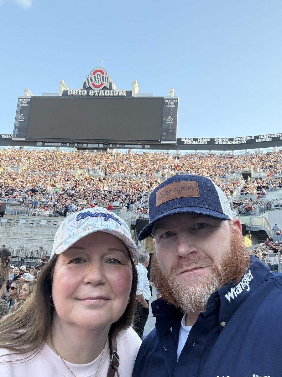 wilkiem66's tweet image. @lukecombs #OhioState what a Saturday,can not wait,less than a month to see you in #Montreal