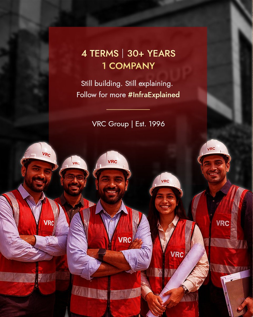 _vrcgroup's tweet image. Decades of building, and still evolving with every project!
We build infrastructure that grows with time and knowledge that grows with you. Follow for more!
.
.
#VrcGroup #Infrastructure #Nationbuilding #Constructionindustry #Engineering
