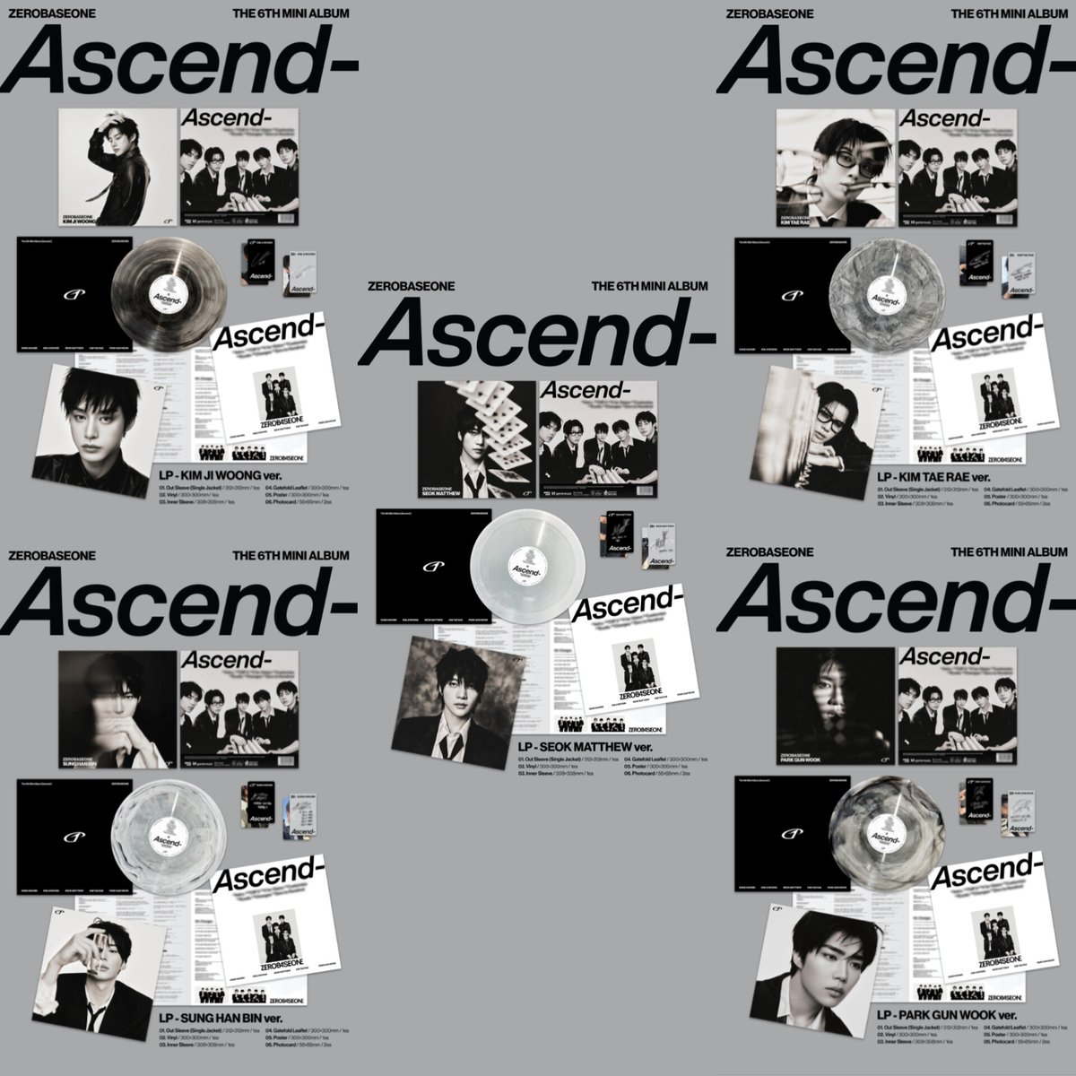 SCOUMA | PO ALBUM CORTIS AESPA TAEYONG AND2BLE ZB1 tweet media
