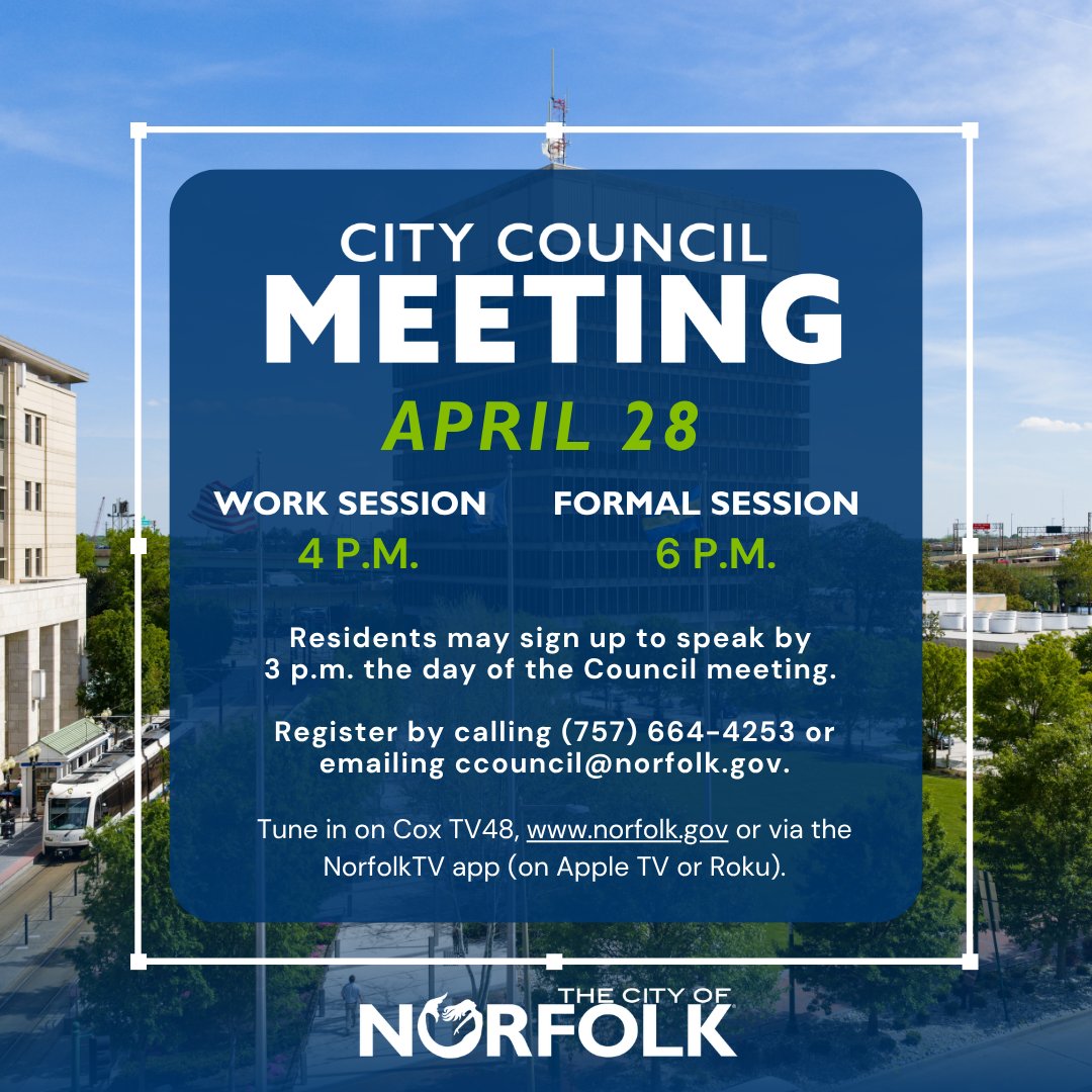 City of Norfolk, VA tweet media