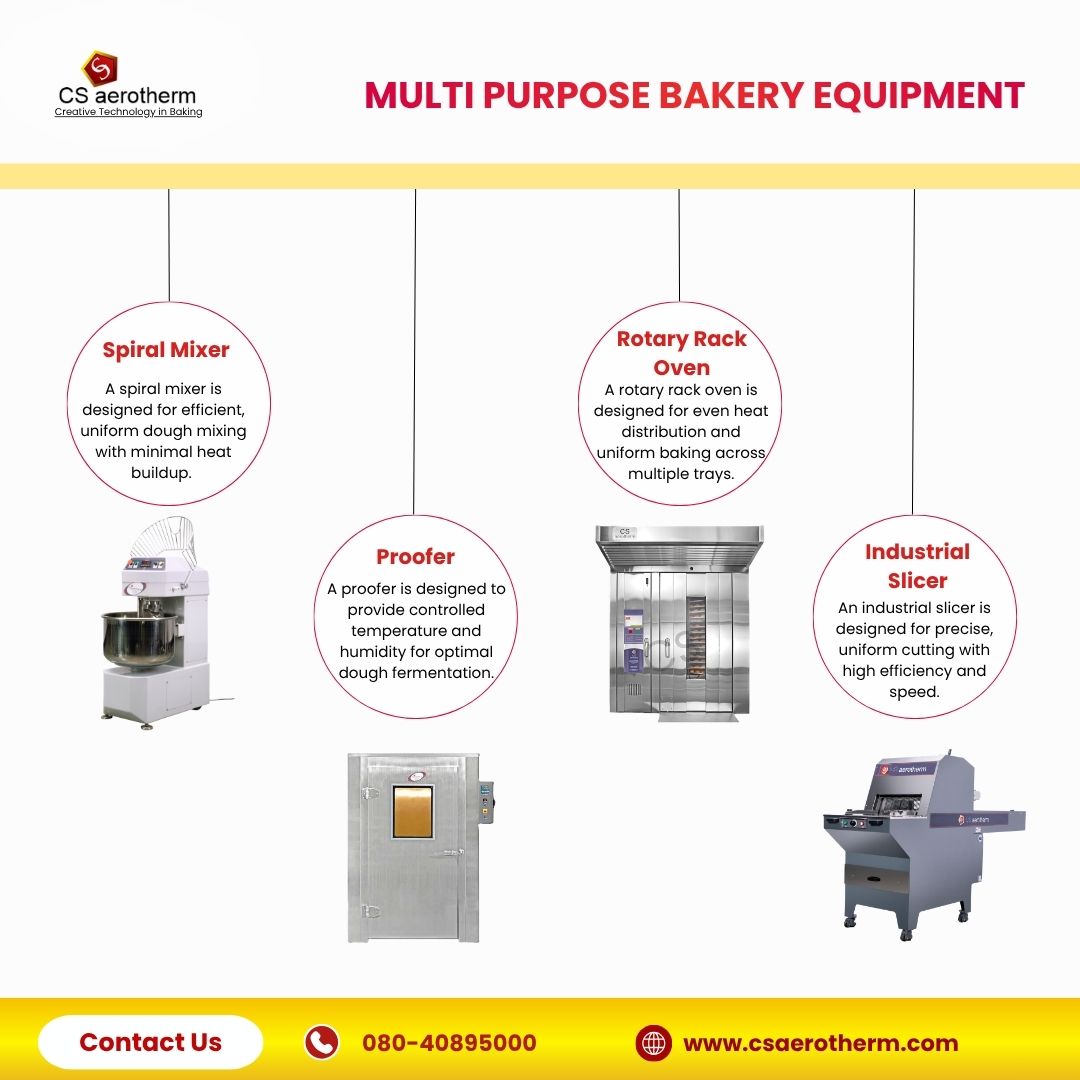 CSAPL1's tweet image. Smart performance for every bakery need with Multi Purpose Bakery Equipment.
csaerotherm.com
Tel - +91 80408 95000
#BakeryEquipment #MultiPurposeMachine #CommercialBakery #FoodProcessing #BakingSolutions #BakeryProduction #EfficientMachines #ModernBakery