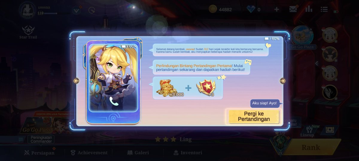 dah lama ga buka mcgogo wkwkwkwkk