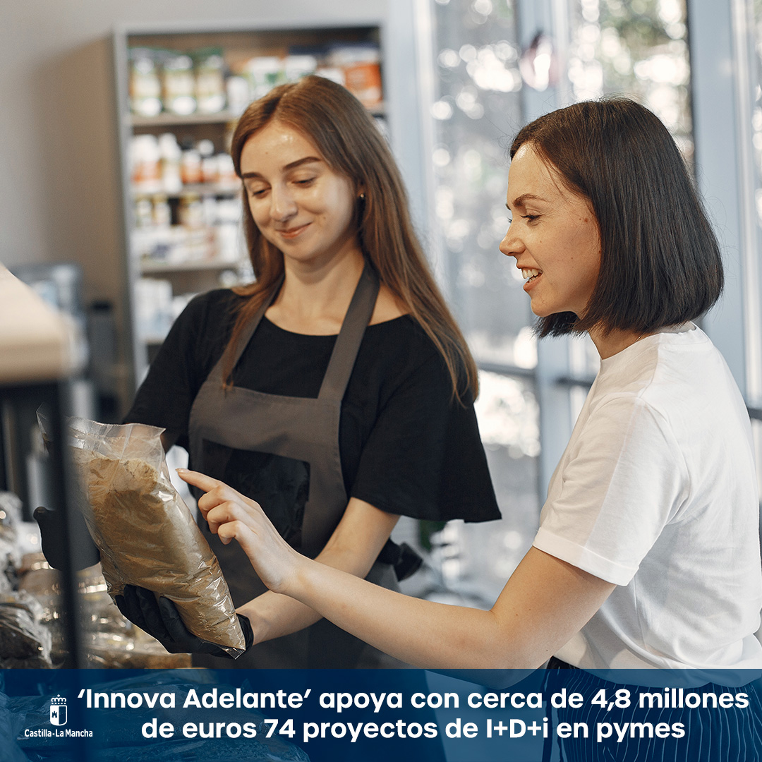 gobjccm's tweet image. 👩‍💻 ‘Innova Adelante’ apoya con cerca de 4,8 millones de euros 74 proyectos de I+D+i en #pymes de la región.

👉 #CLM representa un papel estratégico en el desarrollo económico del conjunto del país por su liderazgo en la atracción de inversiones.

ℹ️ castillalamancha.es/node/1003436