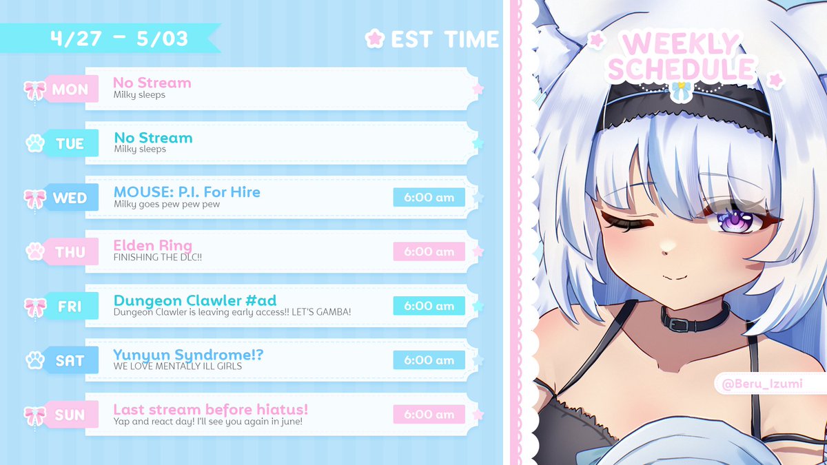 Milky Mew 🥛🎀 VTuber tweet media