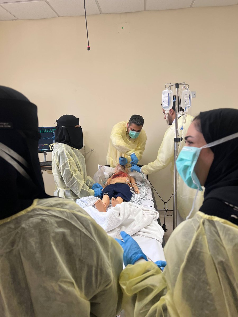 PEMC2F's tweet photo. Great energy today 💥 Ran a full simulation code with our fellows—strong teamwork, clear leadership, and solid clinical decisions. Proud of the progress 👏🏻 #PEM #Simulation #MedEd https://t.co/kHr2ExTYA4