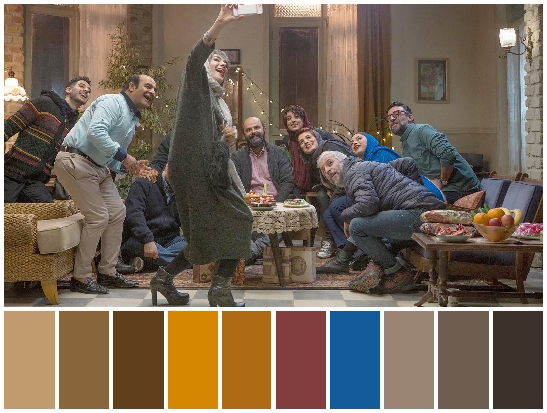 Sinemavemakara's tweet image. Jahan, Ba Man Beraghs (2019)
Cinematographer: Sina Kermanizadeh
#colorpalette #cinematography #persian #comedy #drama #fantasy #romance