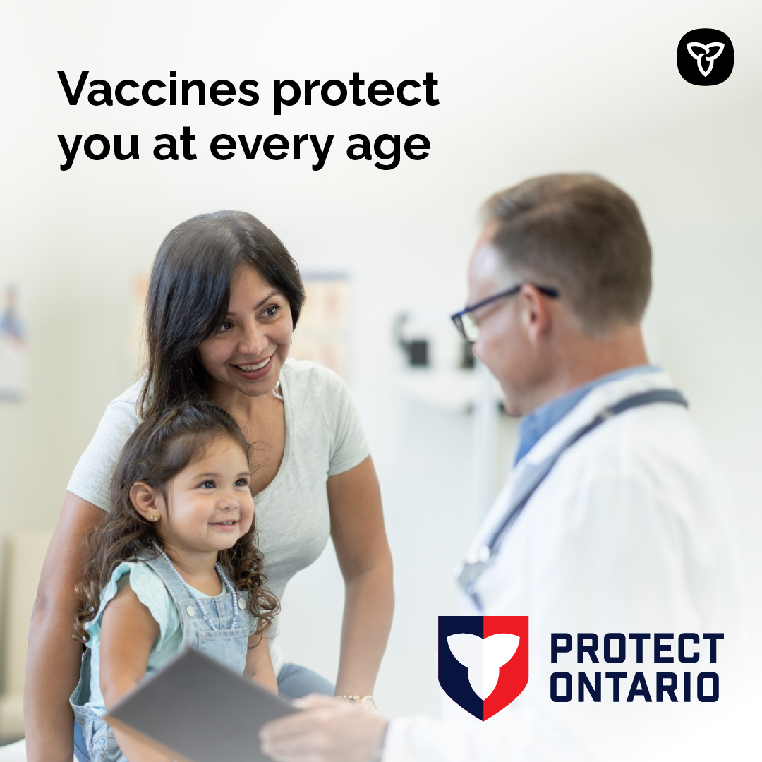 ONThealth's tweet image. It’s National Immunization Awareness Week.

#TheTimeIsNow to check in on your vaccinations and make sure you and your loved ones are protected.

If you’re not sure what you need, your health care provider or local public health unit can help.

ontario.ca/vaccines

#NIAW2026