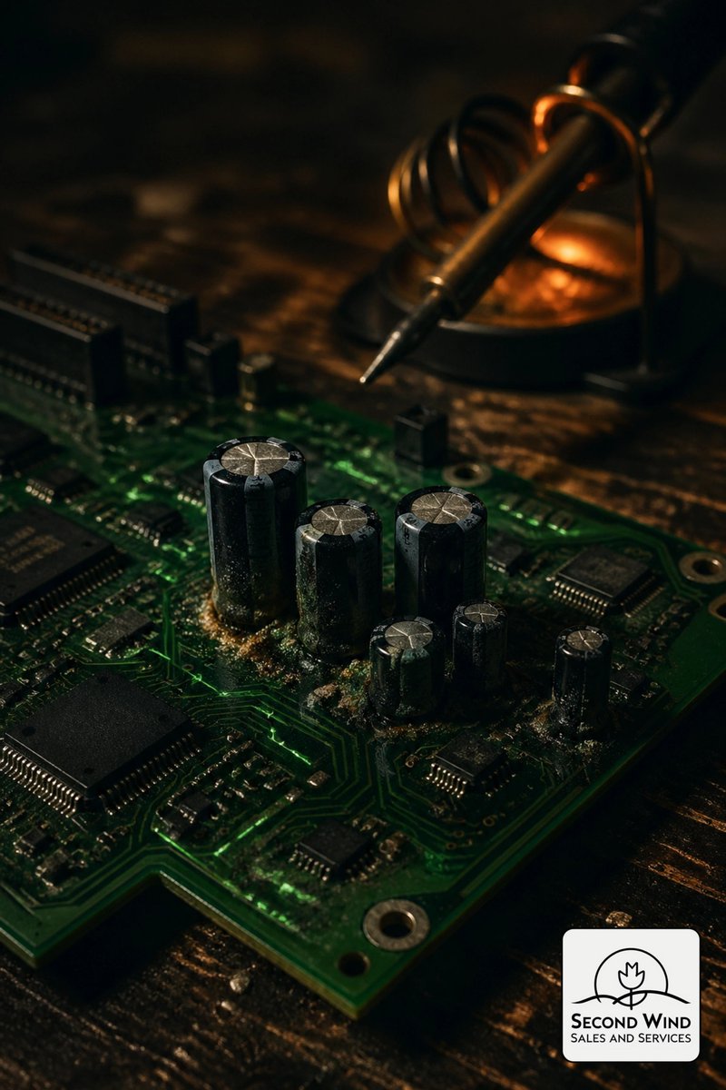 Second_Wind_S_S's tweet image. Hot take: The 'Capacitor Plague' sounds like a low-budget sci-fi movie, but it’s why your favorite 90s console is acting up. A $2 part is the only thing standing between your high score and a landfill. Rescue mission accepted. 🛠️ #RetroGaming #TechRepair

https://cdn.