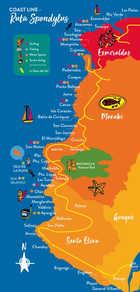 Ustedes que todo lo saben. Que recomendarían de la ruta Spondylus?