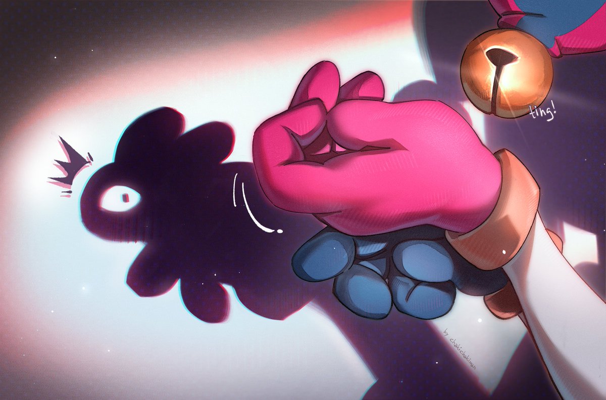 man_chaki's tweet image. just a shadow on the wall, isn't it?
#funnybunny #tadc