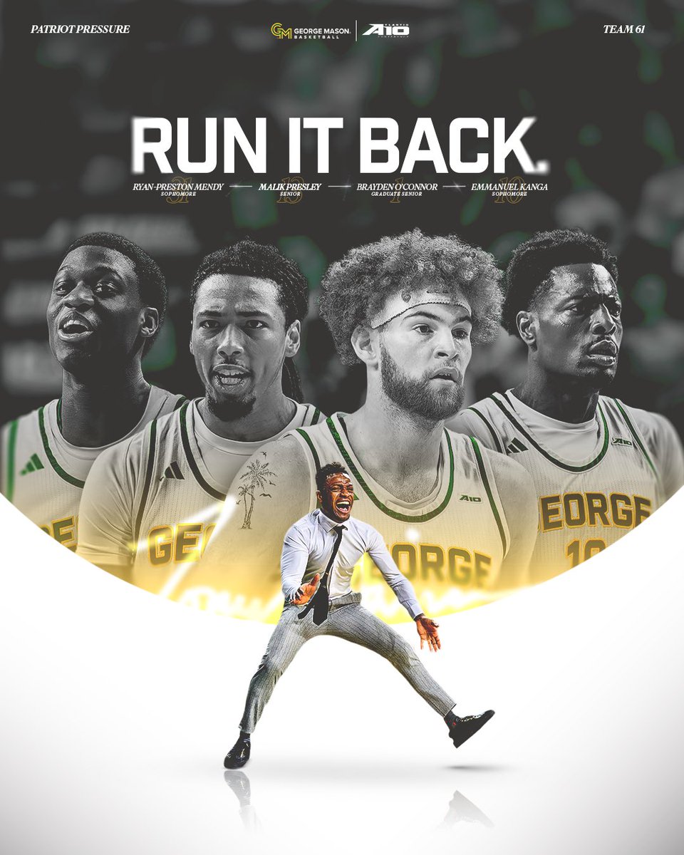 George Mason Men's Basketball tweet media
