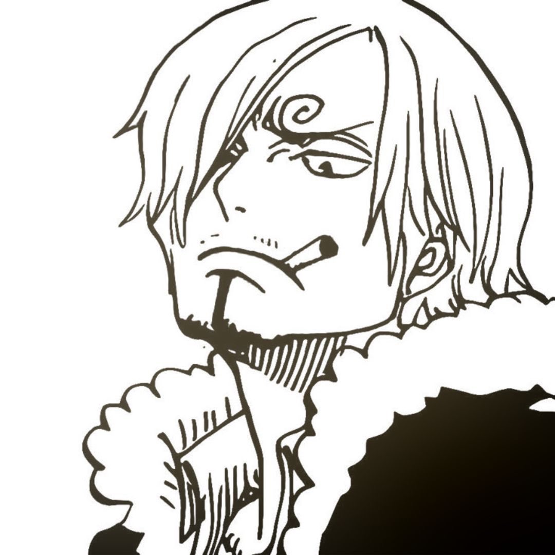 r3iisan's tweet image. fuck now I miss my old sanji pfp he looked so mean and hot #regret
