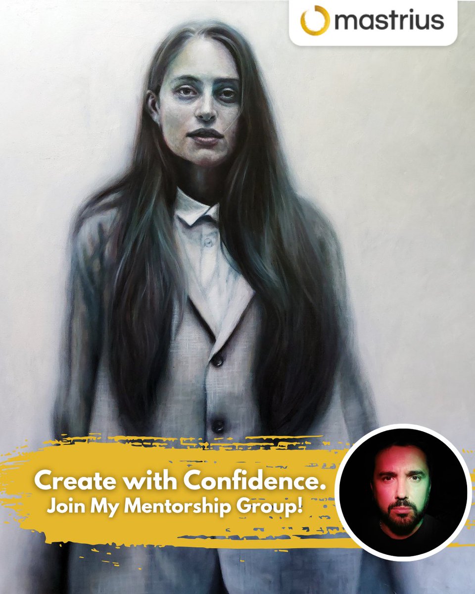 eugenvarzic's tweet image. Create with confidence.
I’m mentoring a small group of artists at @mastrius.official

 If you’ve been craving clarity, momentum, and support, this is your sign.

 👉 Learn more via the link in bio @mastrius.official

#realism #workshop #artclass #artworks