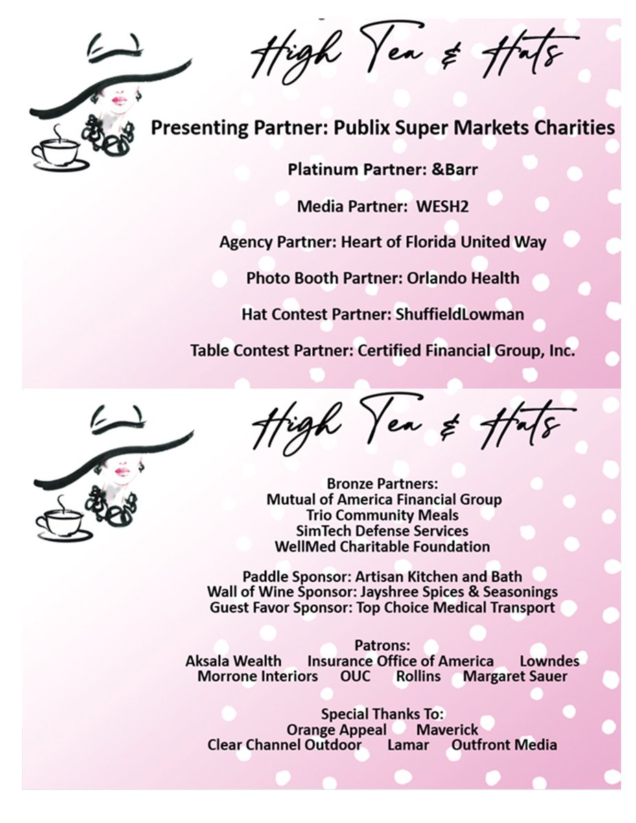 Our thanks to each and every one of our amazing sponsors. It is only thanks to you and our generous guests that we are able to continue to provide health, safety and independence for the seniors in our community most in need. Thank you! #noseniorhungry #givingbacktothecommunity