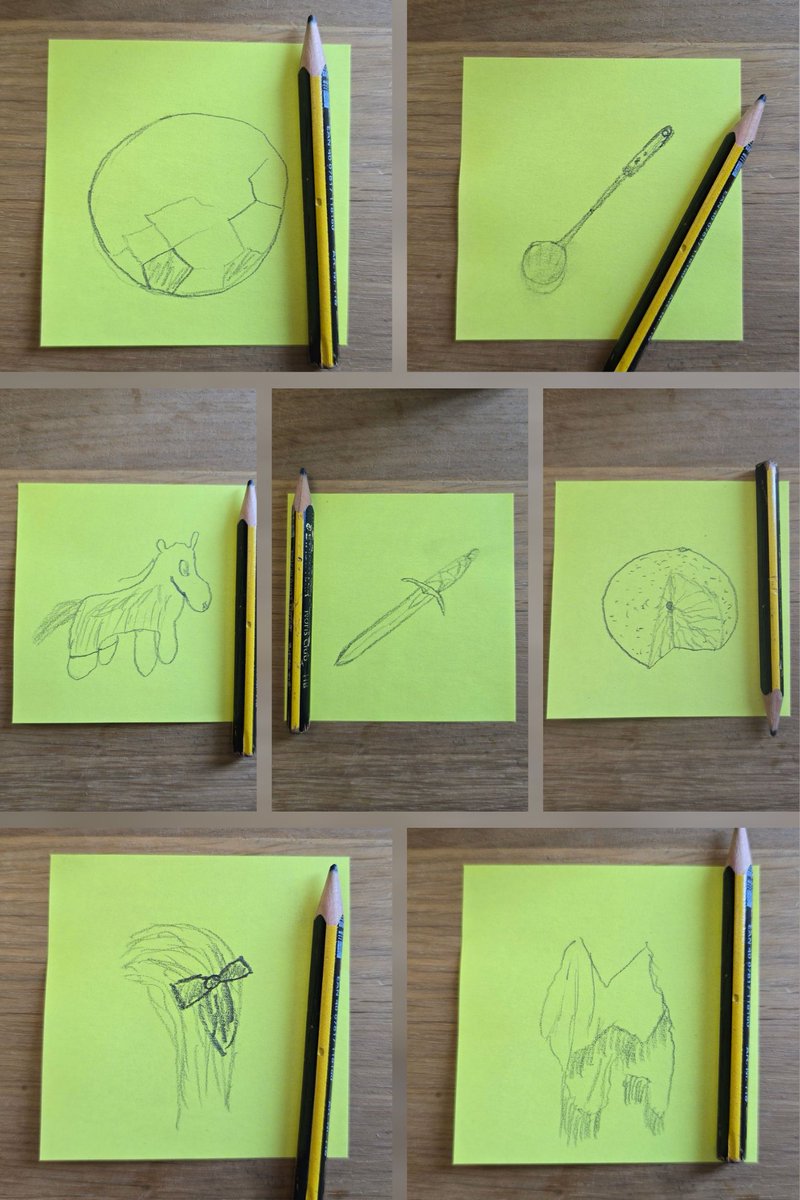 penlingkend's tweet image. weekly doodles, week 6 :D
Learned a lot by this point! I see where I overstep my ability, and I see how to grasp what I currently can do :-) 
#doodling #daily #1minute #weekly #pencildrawing #dailydrawing #collage