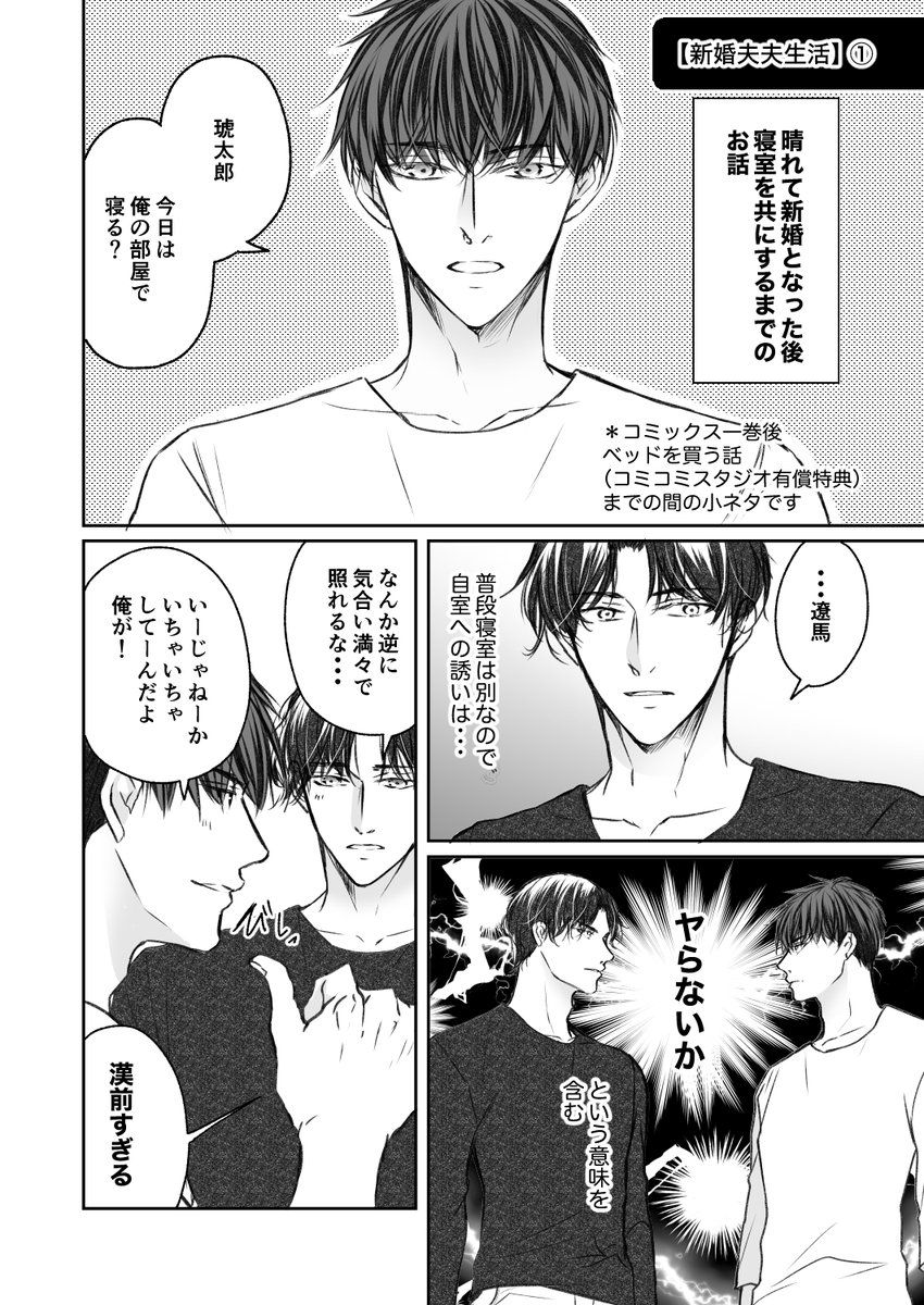 【新婚夫夫生活】①
(1/2)
俺のターン!

創作BL   『離婚前提で結婚しました』 