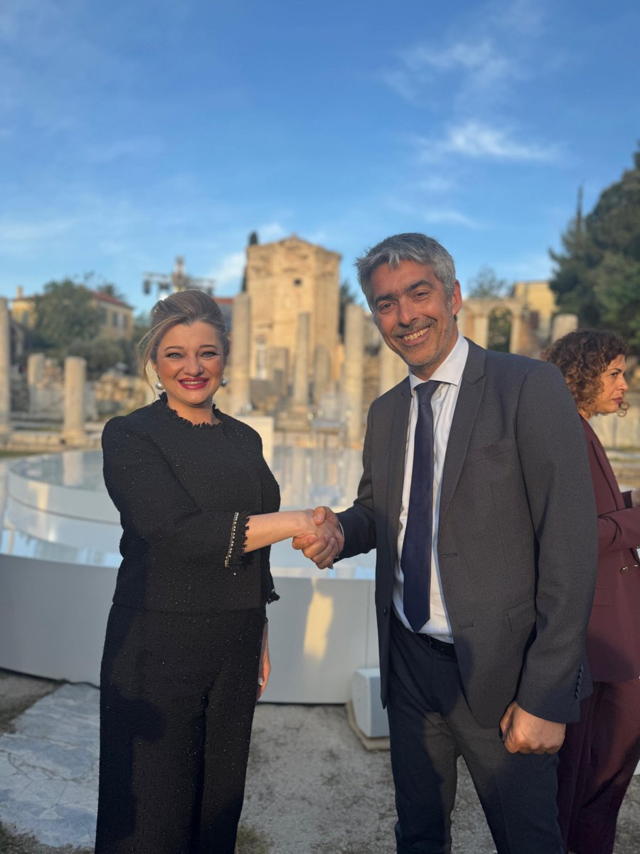 avgerinopoulou's tweet image. Η Ελλάδα μεταξύ των πρώτων κρατών στην υπογραφή της Σύμβασης Mercator Ocean International @MercatorOcean  

Στρατηγικό βήμα για την ψηφιακή διακυβέρνηση των ωκεανών και την προστασία των θαλασσών.

#Mercator #Oceans #BlueEconomy #Greece #DionysiaAvgerinopoulou