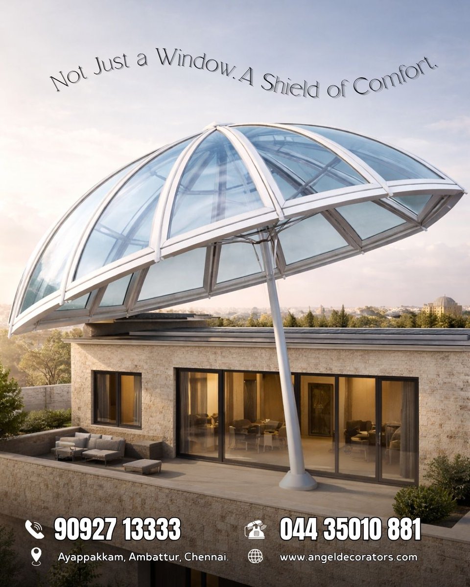 Angel_Decorator's tweet image. ✨ Not Just a Window… A Shield of Comfort!
📞 Contact Now

📱 90927 13333
☎️ 044 35010 881
📍 Ayappakkam, Ambattur, Chennai
🌐 angeldecorators.com

#UPVCWindows #ModernHomes #HomeUpgrade #AngelDecorators #ChennaiHomes #NoiseFreeLiving