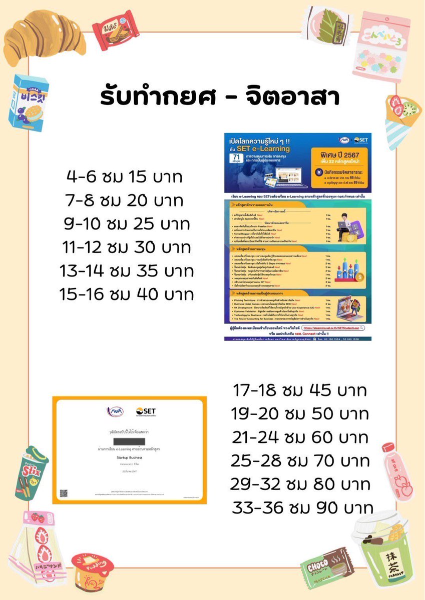 รับทำจิตอาสากยศ 🕸🐣 tweet media