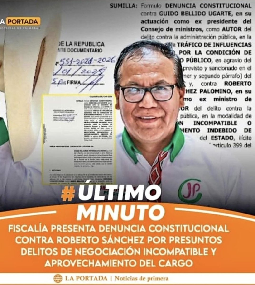 🗣📢 El <a href="/congresoperu/">Congreso del Perú 🇵🇪</a> tiene en sus manos al candidato de Sendero y el Mrta el Izquierdista Radical Roberto Sanchez ! 💥🔥