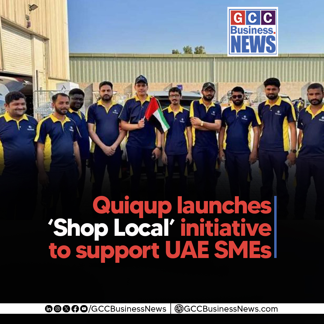 GCCBusinessNews's tweet photo. Quiqup launches ‘Shop Local’ initiative to support UAE SMEs
https://t.co/hlBbjMp875
#Quiqup #ShopLocal #SupportLocal #UAEbusinesses #SMEs #UAEeconomy #LocalBrands #EcommerceUAE #SmallBusinessSupport #UAEshopping #GCCBusinessNews @quiqup https://t.co/y8tH3CcpwQ