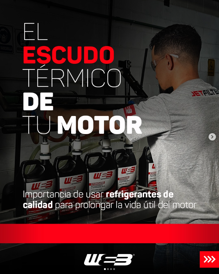 webfiltros's tweet photo. 🚗 El Escudo Térmico de Tu Motor: La Importancia de Usar Refrigerantes de Calidad

Tu motor es el corazón de tu vehículo, y como todo corazón, necesita cuidados especiales para seguir latiendo con fuerza. Un refrigerante de calidad actúa como un escudo térmico, protegiendo tu motor del sobrecalentamiento y el desgaste prematuro.

En WEB, entendemos que cada componente cuenta. Nuestros refrigerantes están formulados para ofrecer una protección superior, asegurando que tu motor funcione de manera eficiente y prolongando su vida útil.

No dejes que un refrigerante de baja calidad comprometa el rendimiento de tu vehículo. Elige siempre lo mejor para tu motor y disfruta de un viaje más seguro y duradero.

¡Cuida tu motor con WEB! 🚗💨

#WEB #RefrigerantesDeCalidad #CuidadoDelMotor #VidaÚtilProlongada #Venezuela