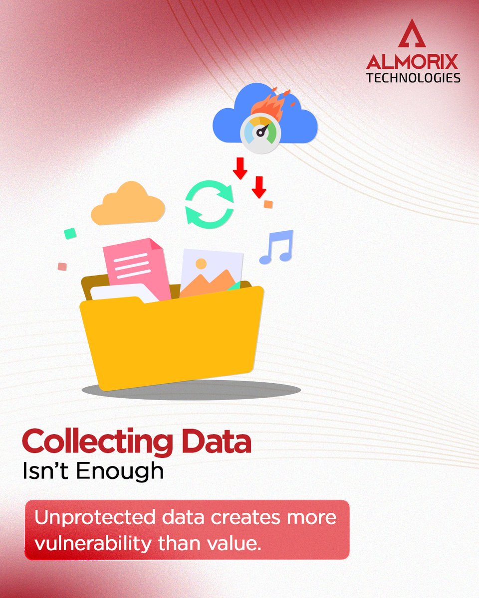 AlmorixTech's tweet photo. Your data isn’t just information it’s your business, your trust, your future. Secure it before someone else finds a way in.
.
.
.
#DataSecurity #CyberSafety #DigitalProtection #AlmorixTechnologies #SecureYourData https://t.co/qmWzJWC87H
