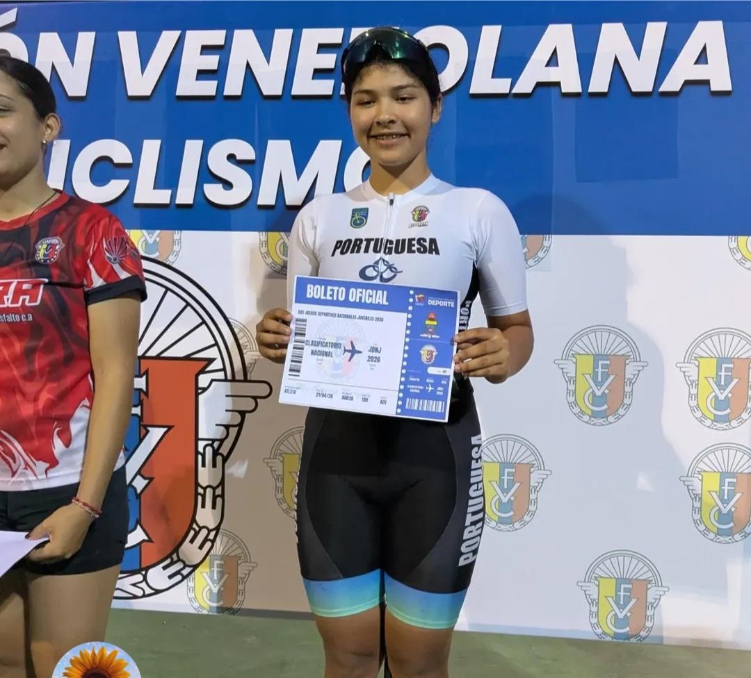 NoticiasFalcon's tweet photo. Nativa de San José de Coro || Campeona infantil Misel Gómez competirá por Portuguesa en los Juegos Nacionales Juveniles 2026⁣.
✓ "...no es un un capricho, es darme la oportunidad de avanzar porque lamentablemente no se presta la debida  atención a los atletas del ciclismo. https://t.co/OgfUEj7oBY