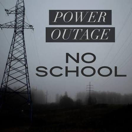 SlaterSchools's tweet image. Slater Schools will not be in session today due to power outages. Today will be considered an AMI Day. Students may check their email if they are able. Otherwise, we will connect when school is in session. Stay safe!