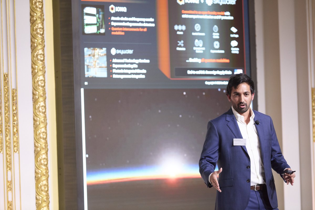 IonQ_Inc's tweet photo. Now available: Mihir Bhaskar, our SVP, Global R&D, presents our Core Quantum Infrastructure. Watch the full video recording from #WorldQuantumDay: https://t.co/tnzEE5i3Iv https://t.co/QgUn4AE3l2