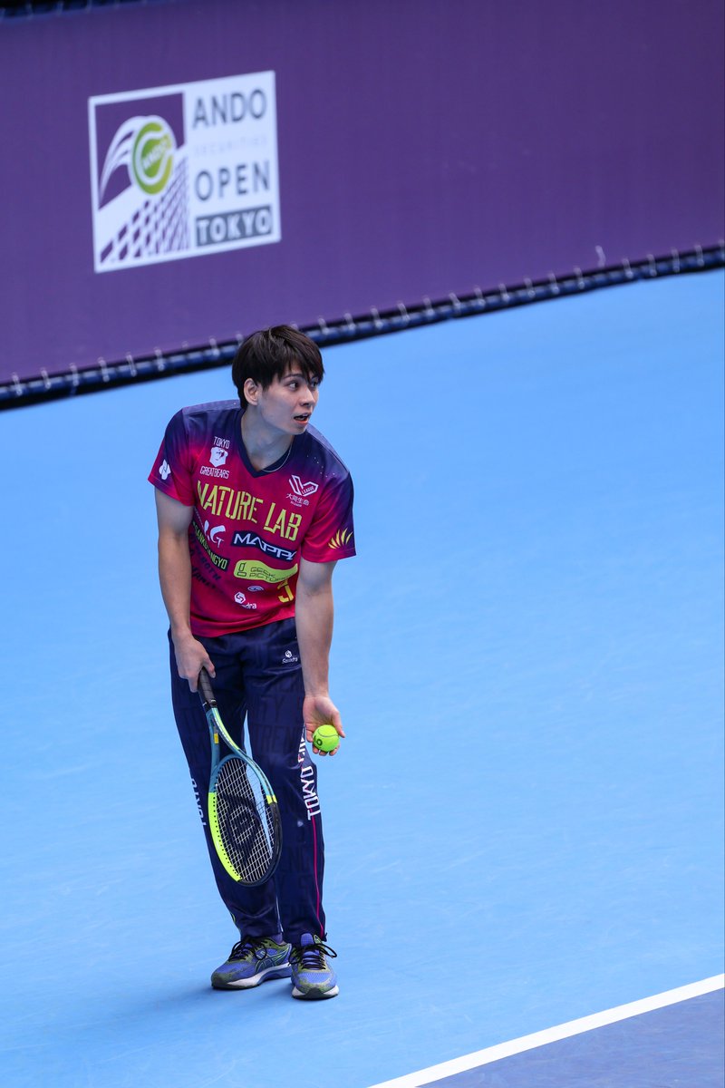 2026.04.25 安藤証券オープン東京2026 
📍有明コロシアム

初めてとは思えないくらいお上手でした❕

 #東京グレートベアーズ
 #戸嵜嵩大 選手