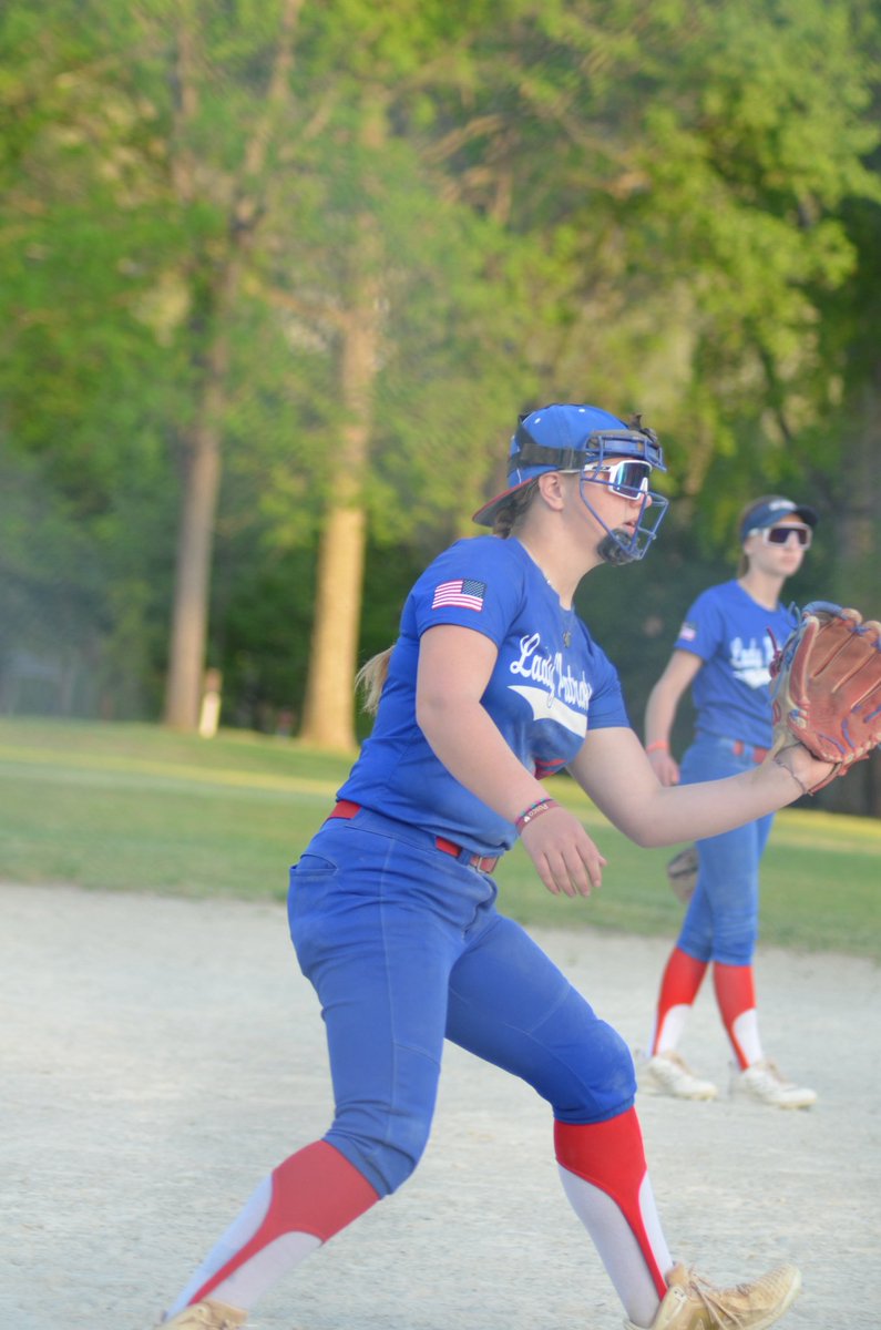 AlyssaGrim2030's tweet photo. Always an honor to represent my school. Currently batting .500 with a .727 OBP, fielding is a 1.000 with 4 PO. Our pitcher has been putting in some serious work, which hasn’t given us fielders much opportunity, but that’s not a complaint! 
@IMGCoyle @PrepSoftball @Softball_Home @CoastRecruitsSB
