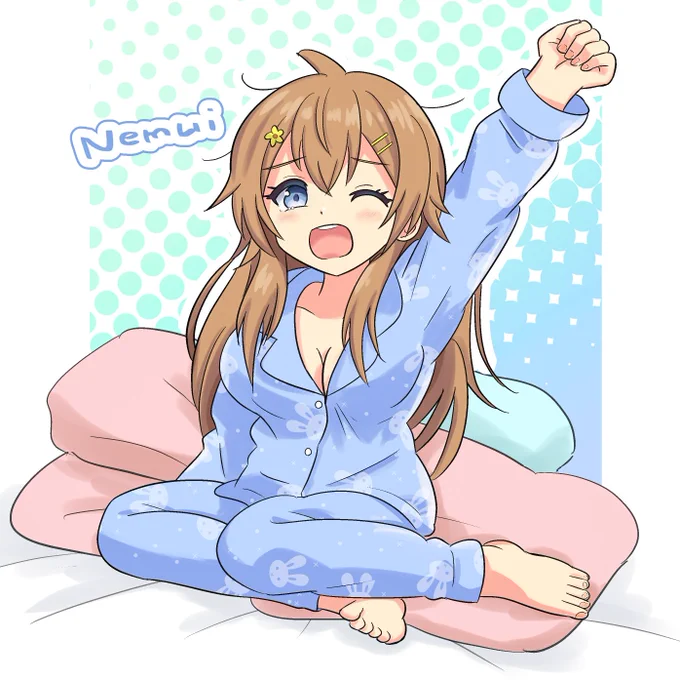 春ちゃんお誕生日おめでとーー!! 相変わらず春のパジャマ祭り継続中なのでパジャマでスマン……