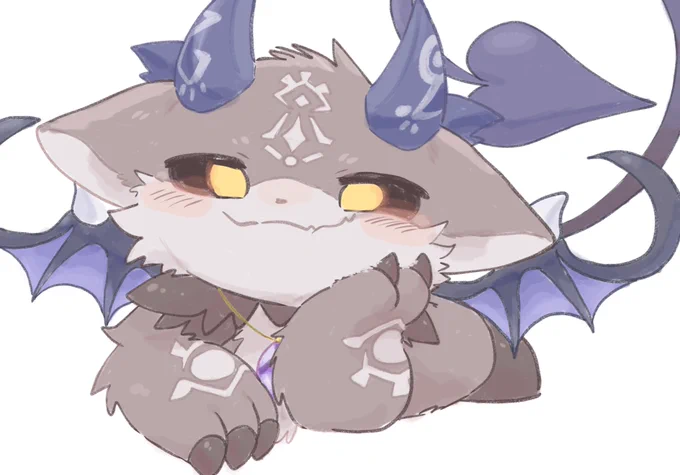 #でびるさまにささげるえ ニマ~