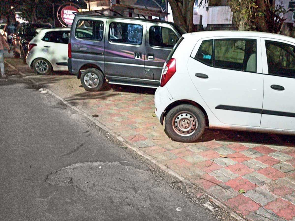 SarikaPanda's tweet photo. 🚶‍♂️ The Myth of the " Walkable City" vs. The Reality of the Broken Toe! 

Look at these images. This isn't a war zone; it’s a typical Monday on an Indian street. 

I’ve spent two decades walking, cycling, and advocating on these very roads. I have seen countless "signal-free" infrastructure promises come and go. Yet, as we mark the International Day of Walking, the reality remains: our cities are designed for metal boxes, not for humans.

The Footpath: India’s Most "Mythical" Infrastructure- 

In India, a functional footpath is a rare sight. What we see instead are:
•Death Traps: Broken slabs that turn a simple walk into an obstacle course.
•Encroachment Hubs: Where pedestrians are pushed onto the main carriage way because the sidewalk is occupied cars and by everything except walkers.
•Invisibility: A total lack of design detail. IRC guidelines exist, but on the ground, we get "shoulder concretization" that ignores the most basic human need—safety.

#InternationalWalkingDay #pedestrianfirst 

@IFPedestrians @walkabilityasia @fietsprofessor @walkingproject @Raahgiri_Fdn @manashuman @bhaumikgowande @completestreets @StreetsblogUSA @rajeshkalra @thebetterindia @JeanTodt @BrentToderian