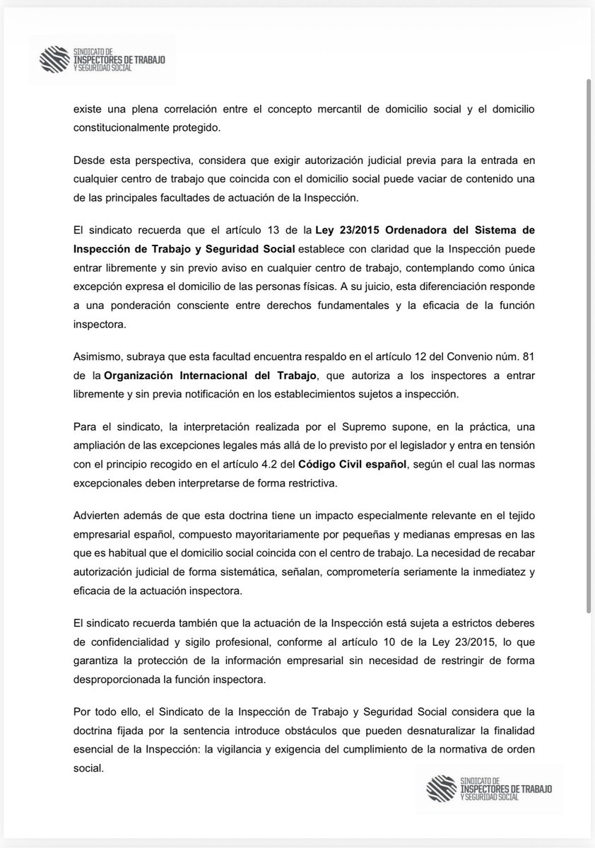 inspectoresdetrabajo tweet media