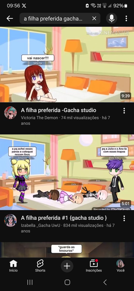 Inazumi01's tweet photo. Outra coisa, no auge da pandemia, eu simplesmente me viciei nesses tipos de vídeos de gacha, e nem era pq eu gostava, e sim pq era MUITO bizarro você vê vídeos que claramente foram feitos por crianças, e elas descrevendo cenas super pesadas que elas nem deveriam saber... 😨 https://t.co/2OJOL7XyWb