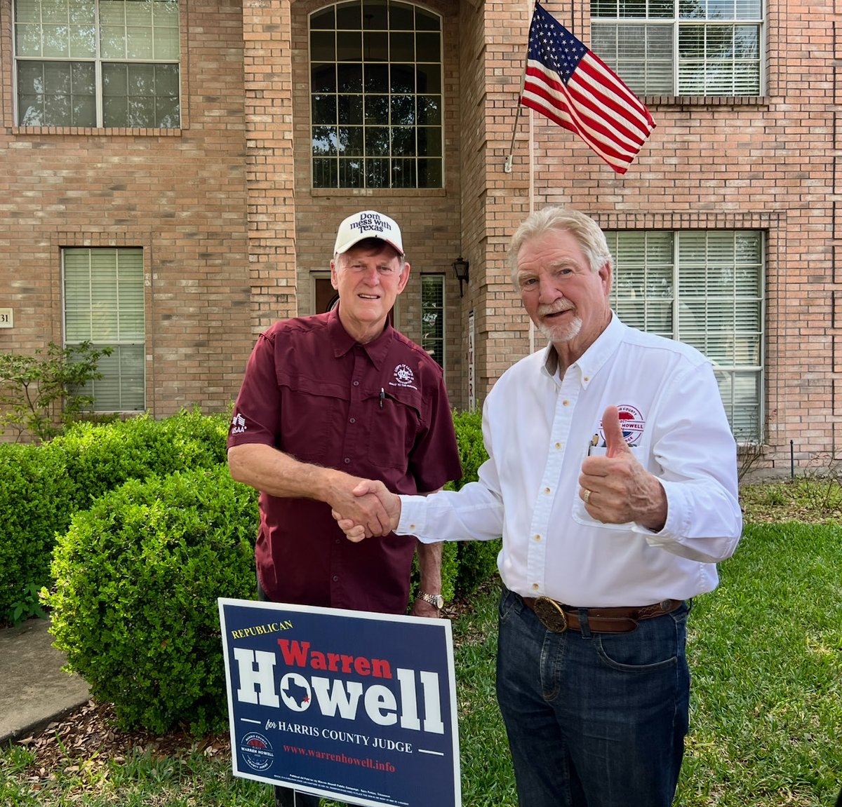 Warren Howell, Republican for Harris County Judge tweet media