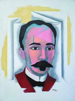 “¡[…] el triunfo es de los que se sacrifican y el corazón de los pueblos es de los que osan!”
#JoséMartí, OC t. 4, p. 251.
#JuntosXCuba #CubaPorLaPaz #MartíVive #CubaEsCoraje 
Obra de Adigio Benítez