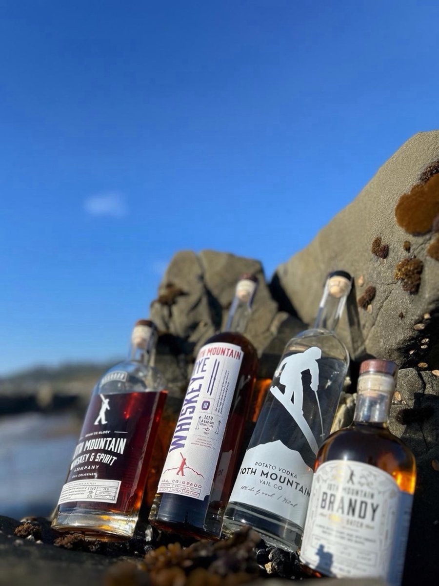 10thmtnwhiskey's tweet image. Don’t forget the essentials for your beach day. Our Bourbon, Rye, Vodka and Brandy and some sunscreen. #summeressentials #beachvibes #10thmtnwhiskey