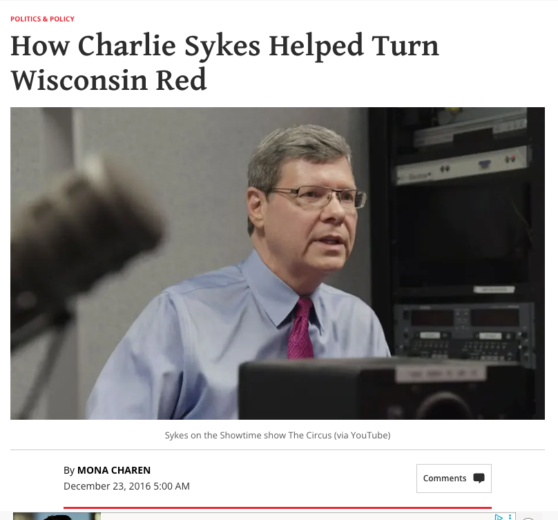 ppolitics's tweet photo. The Bulwark (@BulwarkOnline) is laughing all the way to the bank.

Founding editors like Charlie Sykes and Mona Charen backed Republicans who gerrymandered states and passed voter suppression laws that helped elect Trump in 2016. So much for democracy.

https://t.co/cBAVZduCUJ https://t.co/vrdkk7dO02