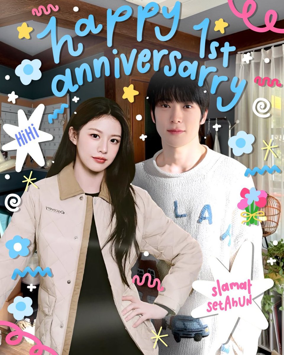 happy 1st anniv yaaa <a href="/lullafbies/">:3</a> &amp;&amp; <a href="/bereandal/">J</a> 🤍 semoga kalian happy selaluuuu and may your love grow stronger and your days be filled by moments to be cherished together 💕✨💕✨