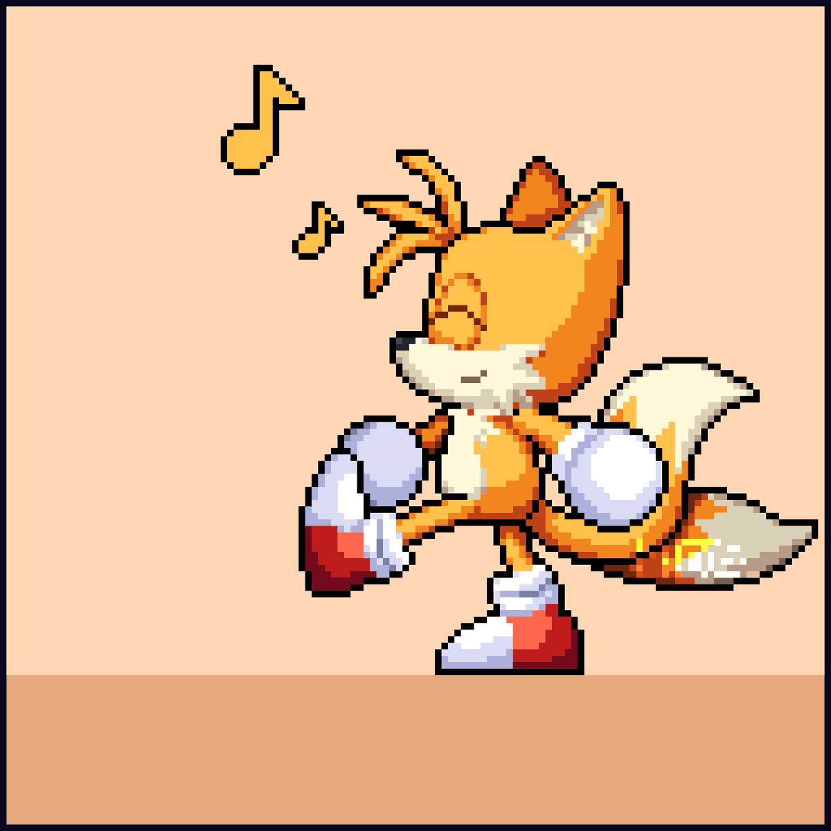 Fadastudio25's tweet image. Smile!! 😁💛
.
#tails #pixel #tailsfanart