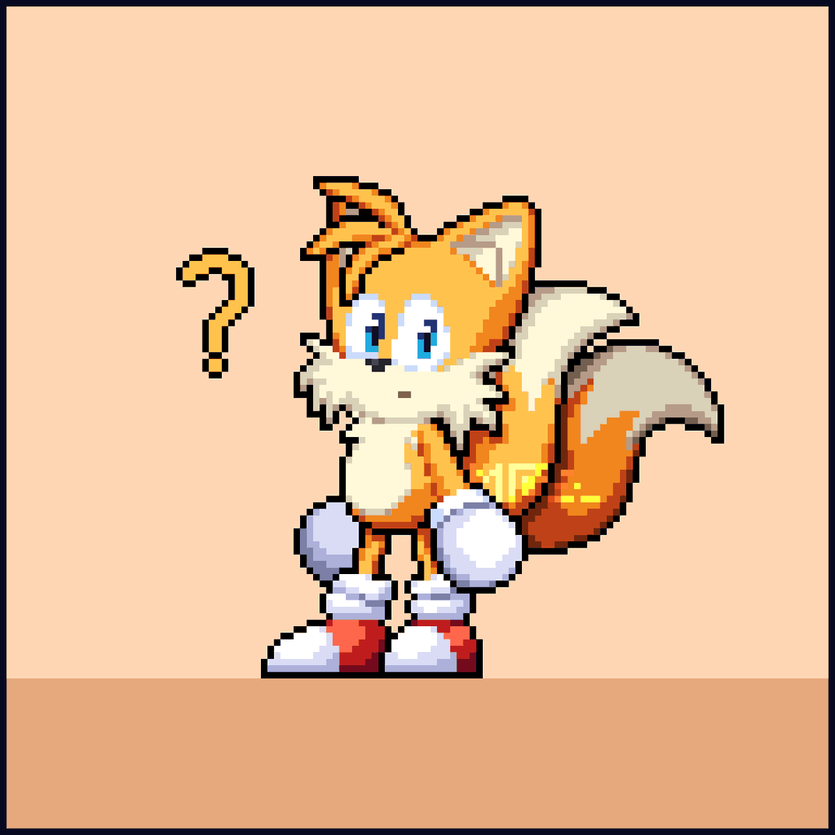 Fadastudio25's tweet image. Smile!! 😁💛
.
#tails #pixel #tailsfanart